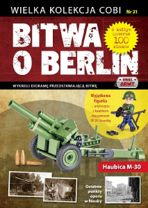 Manual Cobi set 21 Battle for Berlin M-30 Howitzer