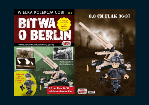 Mode d’emploi Cobi set 1 Battle for Berlin Flak 36/37