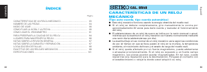 Manual de uso Seiko Presage SRQ025J1 Reloj de pulsera