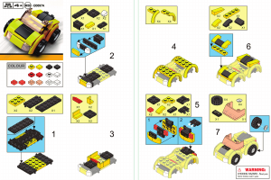 Manual Sluban set M38-B0597 Builder Vehicles