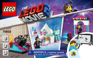 Bedienungsanleitung Lego set 70833 Movie Lucys Baukoffer!