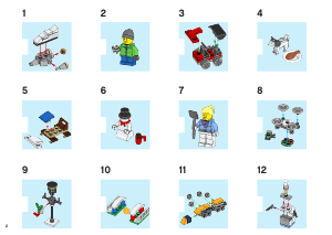 Handleiding Lego set 60201 City Adventskalender