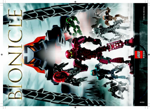 Bruksanvisning Lego set 8026 Bionicle Kraatu