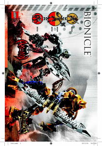 Manual Lego set 7216 Bionicle Brutaka