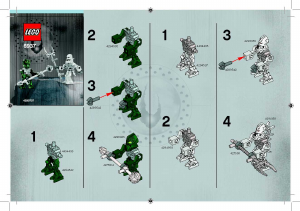 Mode d’emploi Lego set 6937 Bionicle Giveaway