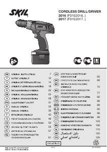 Manual de uso Skil 2016 AA Atornillador taladrador