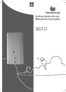 Manual de uso Saunier Duval Opalia TF 14 E Caldera de gas