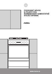 Manuál Mora K 152 BW Sporák