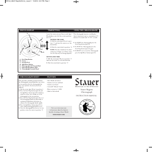 Manual Stauer 24647 Watch