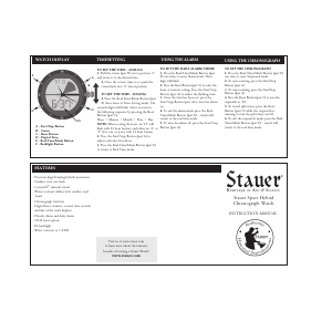 Manual Stauer 30827 Watch