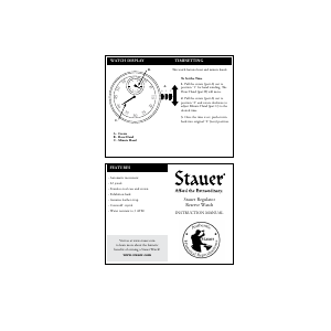 Bruksanvisning Stauer 35773 Armbandsur