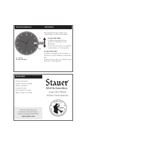 Bruksanvisning Stauer 35779 Armbandsur