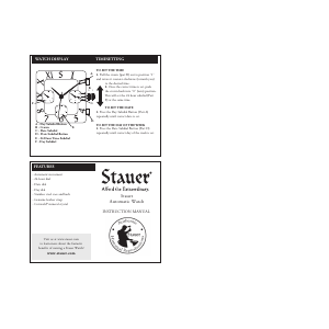 Bruksanvisning Stauer 35783 Armbandsur