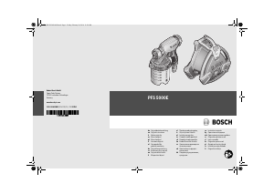 Kullanım kılavuzu Bosch PFS 5000 E Boya püskürtücüsü