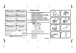 Manual de uso Hitachi DH 20DV Martillo perforador