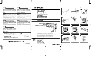 Manual de uso Hitachi DH 50MB Martillo perforador