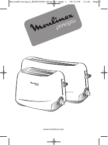 Panduan Moulinex TT110031 Principio Toaster