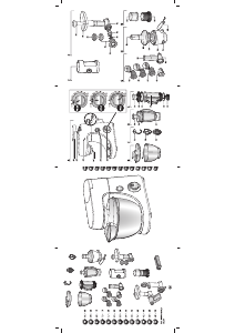 Εγχειρίδιο Moulinex QA601H32 Μίξερ