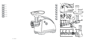 Руководство Moulinex ME60514A Мясорубка