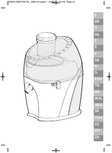 Manual Moulinex JU320160 Juicer