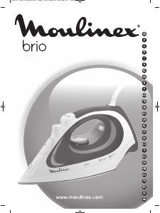 Manual Moulinex IM3060E0 Brio Fier de călcat