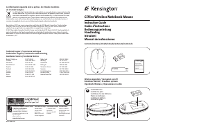 Manuale Kensington 72278EU Ci75m Mouse
