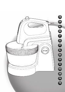 Manual Moulinex HM615110 Hand Mixer