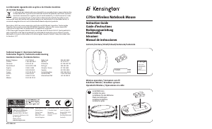 Bedienungsanleitung Kensington 72297EU Ci75m Maus