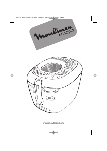 説明書 Moulinex AF100530 Principio ディープフライヤー