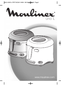 Käyttöohje Moulinex AF165111 Uno L Friteerauskeitin