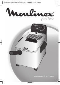 Hướng dẫn sử dụng Moulinex AM205028 Pro First Nồi chiên không dầu