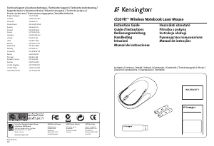 Mode d’emploi Kensington K72335EU Ci10 Fit Souris