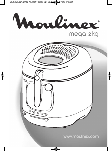 Руководство Moulinex AM400171 Mega Фритюрница