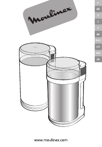 Manual de uso Moulinex A8434EF Molinillo de café