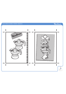 Manual Moulinex BKB40160 Citrus Juicer