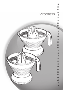 كتيب عصارة ليمون PC302B10 Vitapress Moulinex