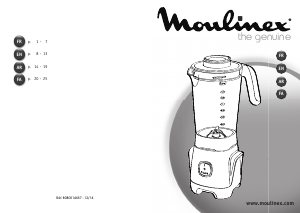 Manual Moulinex LM24114A The Genuine Blender