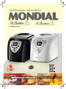 Manual Mondial NPF-51 Máquina de pão