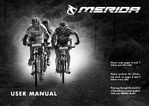 Manual Merida Mountain Bicycle