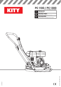 Manual Kity PC 1300 Plate Compactor