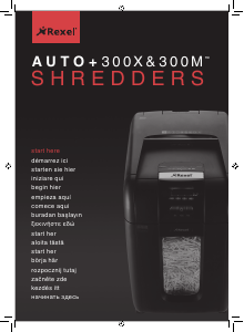 Manual Rexel Auto+ 300M Paper Shredder