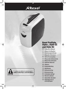 Manual Rexel Style+ Paper Shredder