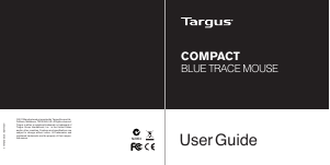 Mode d’emploi Targus AMU75EU Souris