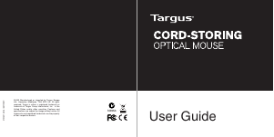 Handleiding Targus AMU76EU Muis