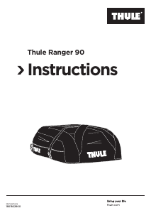 Kasutusjuhend Thule Ranger 90 Katusekast
