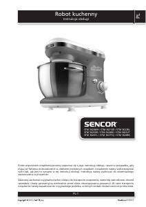 Instrukcja Sencor STM 3620WH Mikser
