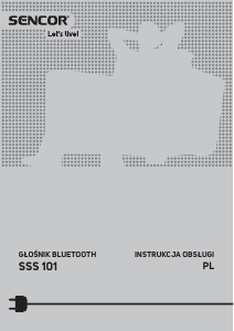 Instrukcja Sencor SSS 101 Głośnik