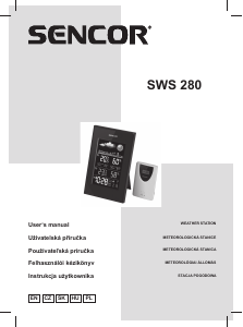 Instrukcja Sencor SWS 280 Stacja pogodowa