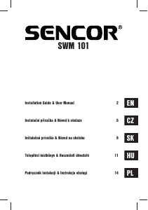 Manual Sencor SWM 101 Radio