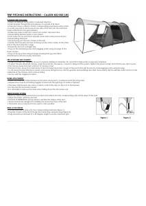 Manuale Vango Calder 400 Tenda